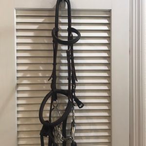 Devoucoux brown f/s horse flash bridle